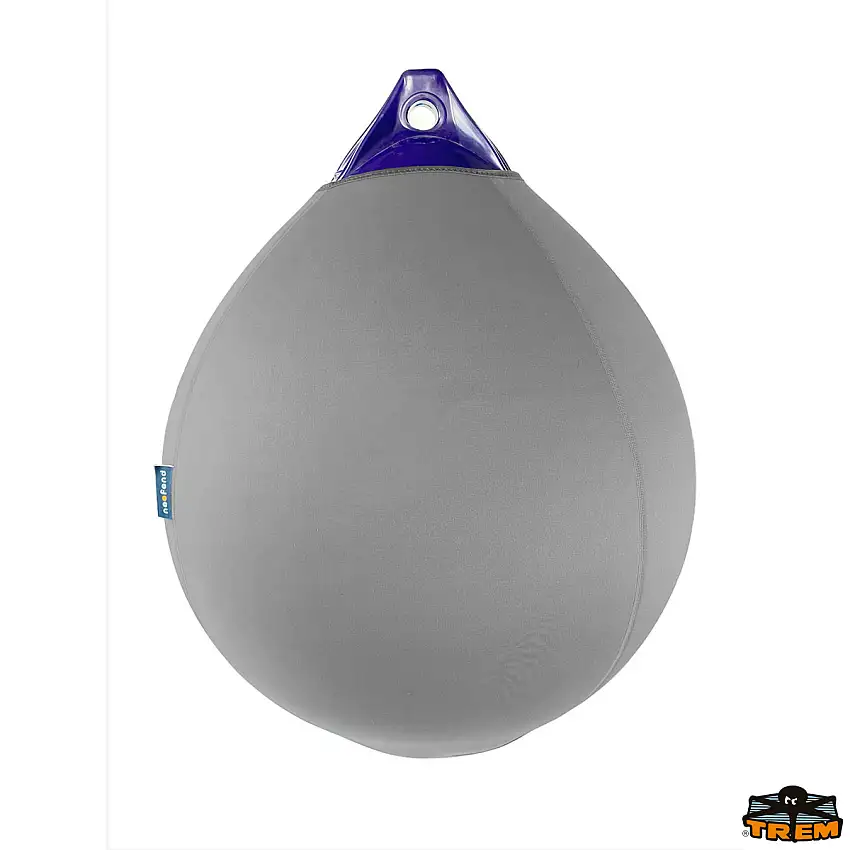 Calze copriparabordi Neofend in neoprene doubleface grigio/senape per Polyform                            Codici: P0956028, P0956038, P0956046, P0956054