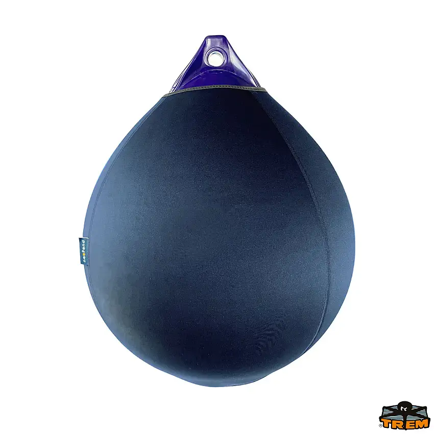 Calze copriparabordi Neofend in neoprene doubleface blu/nero per Polyform                            Codici: P0958028, P0958038, P0958046, P0958054