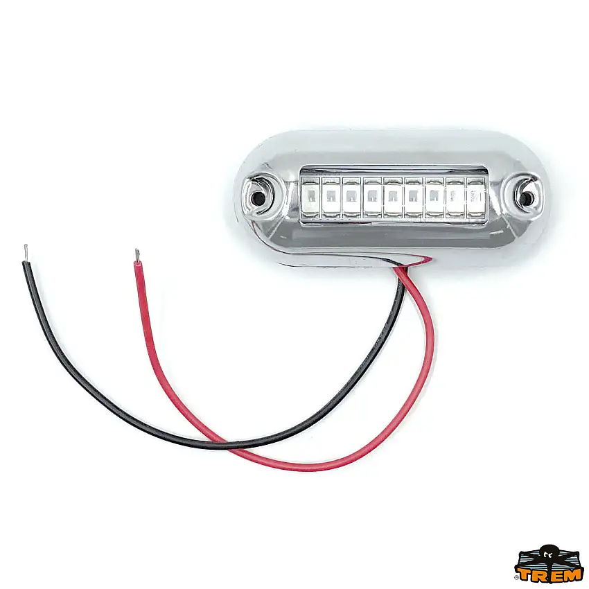 Luce subacquea a 9 Led AISI 316                            Codici: L4409087, L4309087