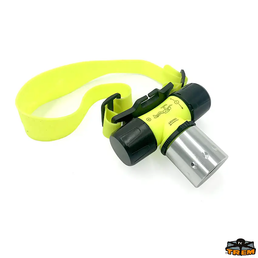 Torcia a LED frontale subacquea                            Codici: L2250080