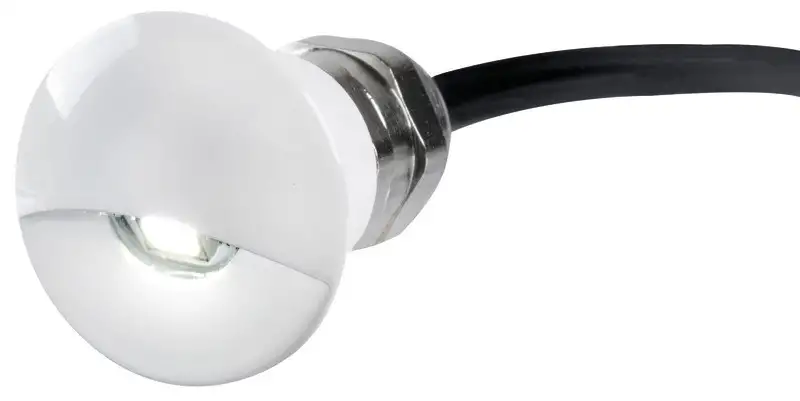 Luci di cortesia LED ultracompatto con look minimalista - verso il basso