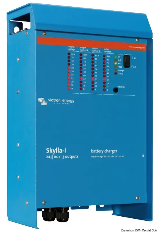 Caricabatteria VICTRON Skylla-i 24 V microprocessore