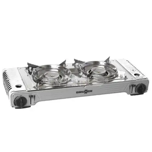 FORNELLO DA CAMPEGGIO A CARTUCCE DEVIL DOUBLE CON GRILL 0708017N