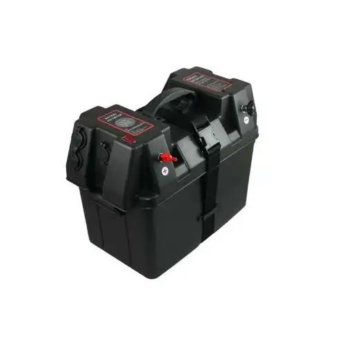 BOX BATTERIA CON ACCESSORI PER L'ALIMENTAZIONE 425x250x310MM