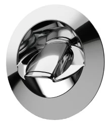 Doccia c/miscelatore Saturn base verticale Inox - Osculati [1547013]