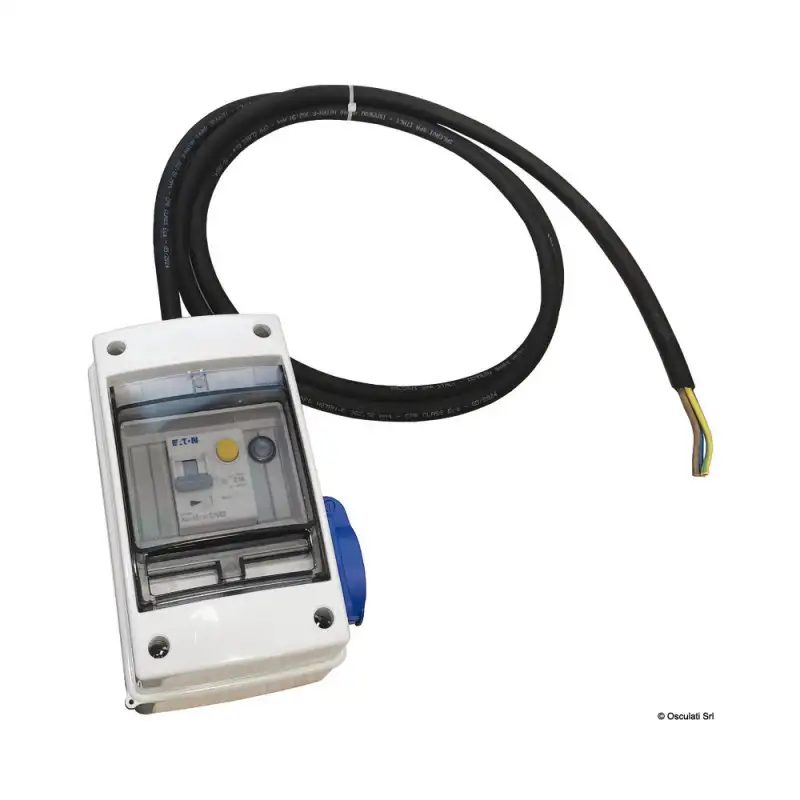 16 un quadro elettrico con presa schuko - osculati