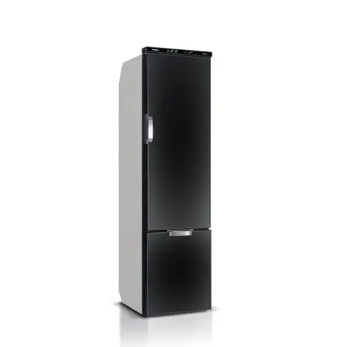 FRIGORIFERO COMPRESSORE DA INCASSO SLIM 150 CHR NERO