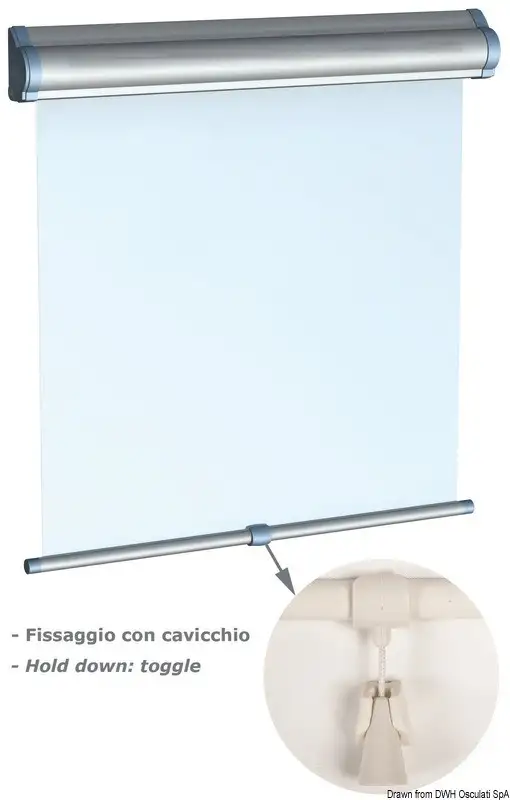 Tenda avvolgibile a rullo DOMETIC Skyshade Hatchshade 750 per boccaporti e finestre