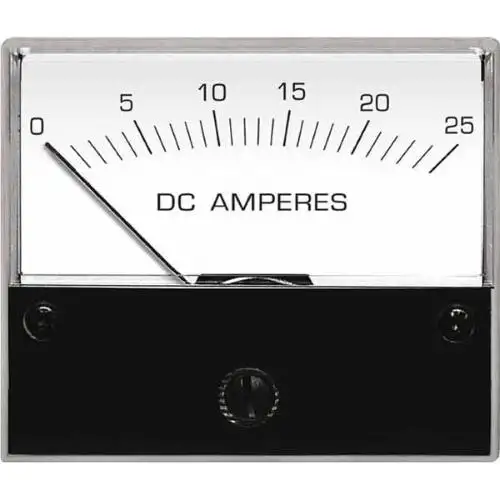 AMPEROMETRO ANALOGICO CC EQUIV. B.S.S. 8005