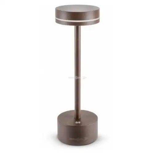 LAMPADA DA TAVOLO LED FARO MARRONE 0720049N.C02