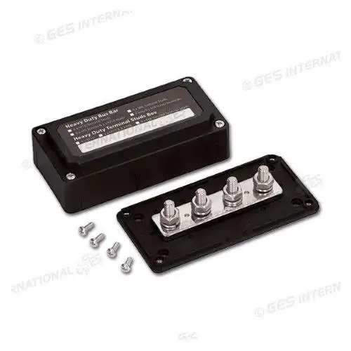 BARRA DI CONNESSIONE BUS BAR M8 NERA 300A 48V