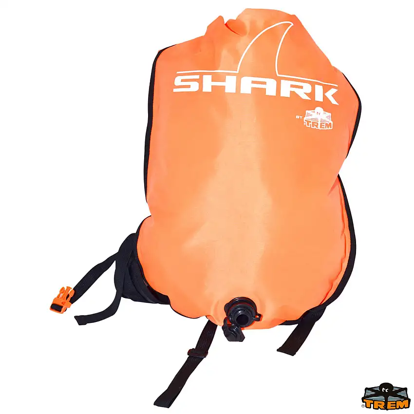 Zaino stagno gonfiabile Shark                            Codici: B0770028
