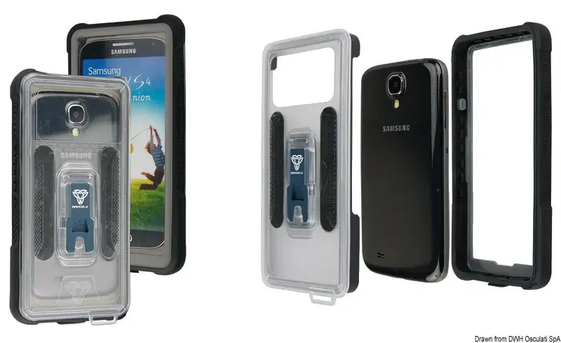 Custodia universale impermeabile ARMOR-X per Mobile completa di supporto a scatto X-mount