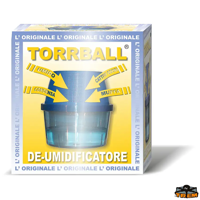 Torr-ball deumidificatore originale                            Codici: E4801500, E4801100, E4800000