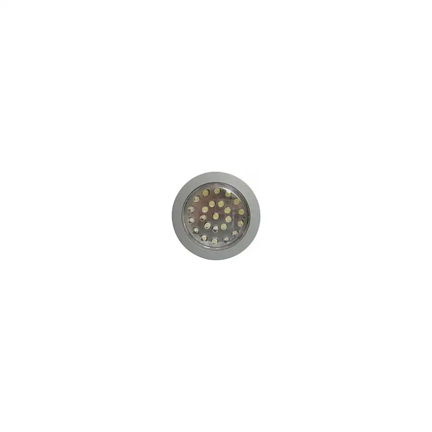 24 LED Faretto bianco freddo - 24V - Ø 75mm