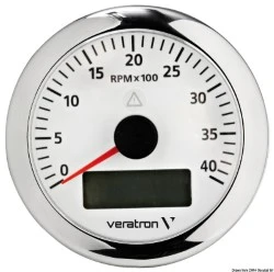 Contagiri 4000 RPM bianco - Osculati [2748001]