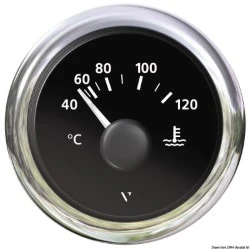 Termometro acqua nero - Osculati [2758801]
