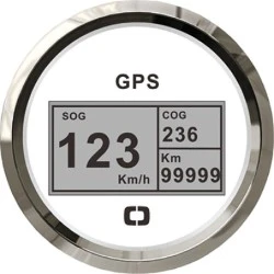 Log con bussola e totalizzatore GPS bianco/lucida - Osculati [2778101]