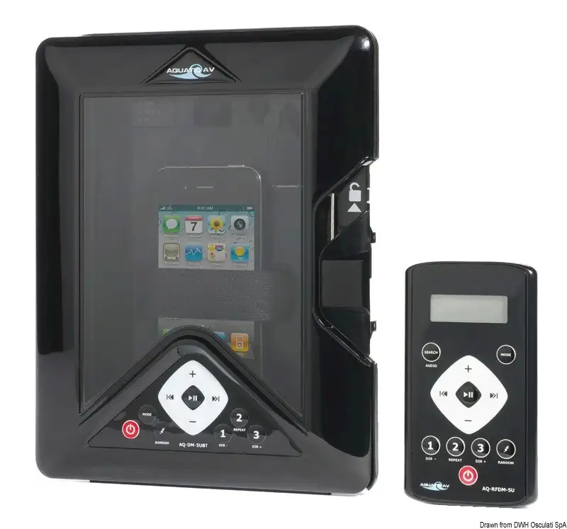 Sintolettore / Box stagno AQ-DM-5UBT - AQUATIC AV