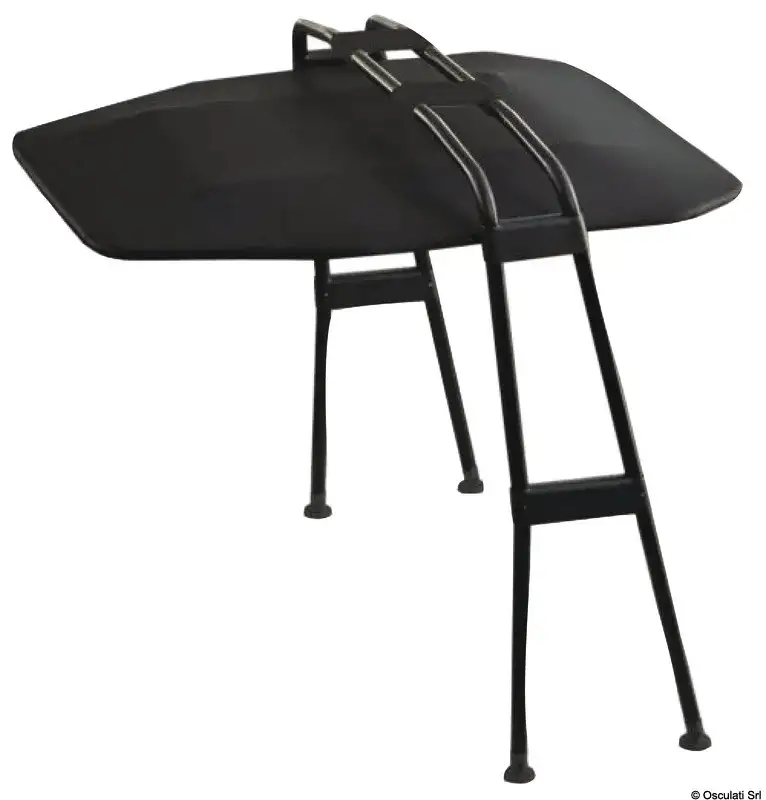 Targa Top II in alluminio nero