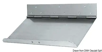 Coppia flap serie Standard con profondità di 230 mm