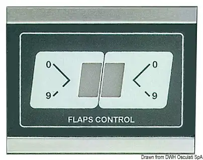 Rilevatore elettronico della posizione dei Flap