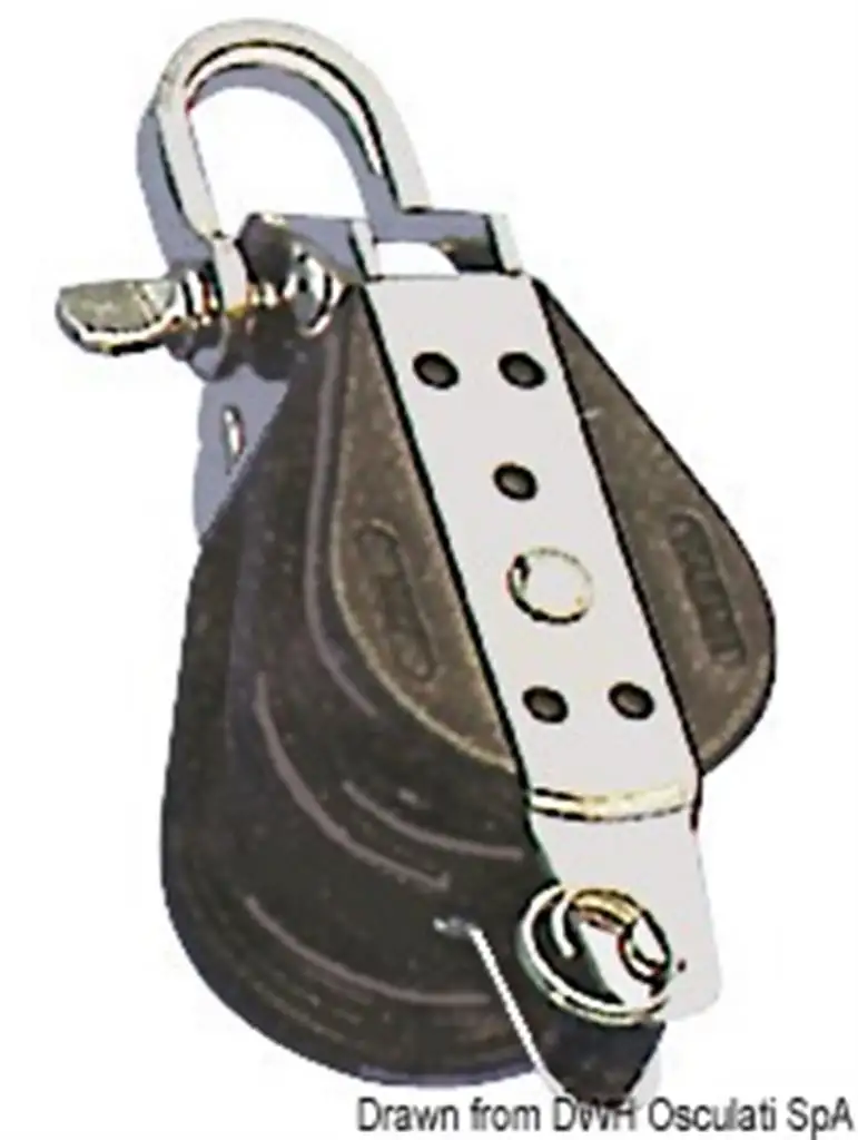 Bozzello sfere 2 pulegge grillo arricavo 8x28