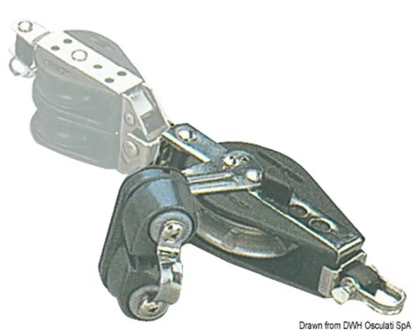 Bozzello inox con strozzascotte e arricavo girevole 10x57