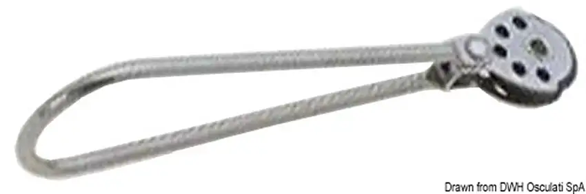 Anello trapezio con bozzello