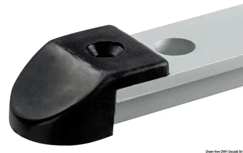 61.591.43 Terminale rotaia 25 mm Osculati