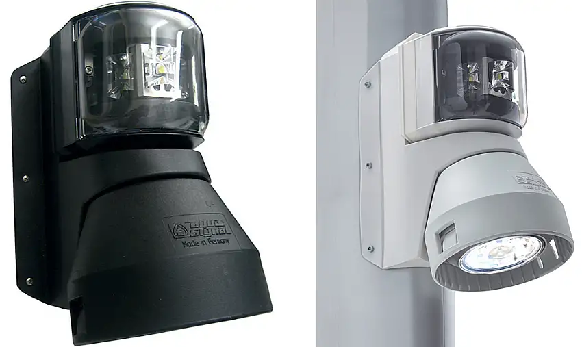 Aqua Signal Faro Di Coperta S43 Nero
