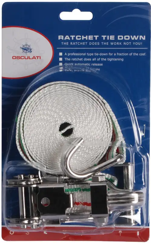 63.253.02 Cinghia+cricco 38 mm x 700 cm Osculati