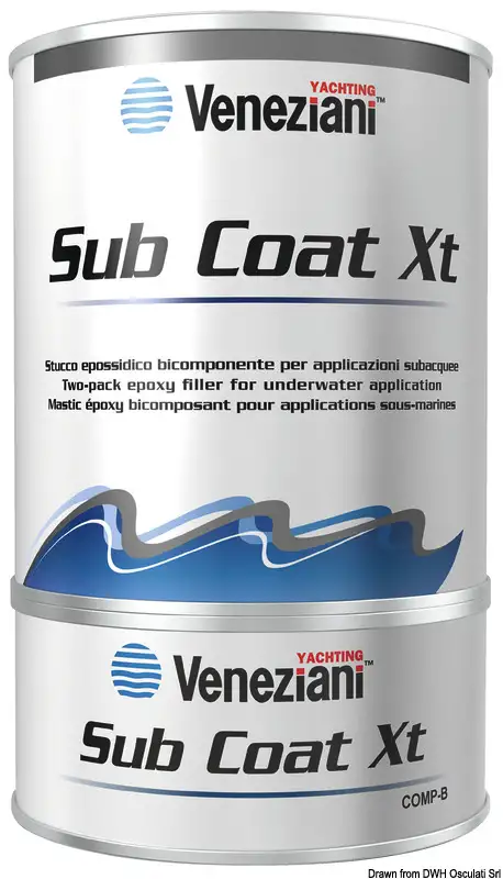 65.018.03 Stucco epossidico Sub Coat XT 2 l Osculati