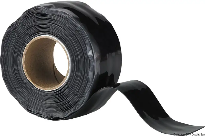 65.115.20 Nastro in silicone nero X-Treme Osculati