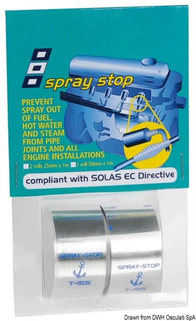 Nastro PSP MARINE TAPES Spray Stop