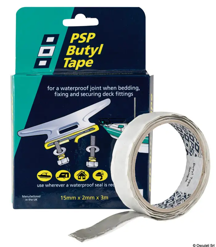 65.123.00 Nastro butilico PSP sigillatura stagna 15mm x 3m Osculati