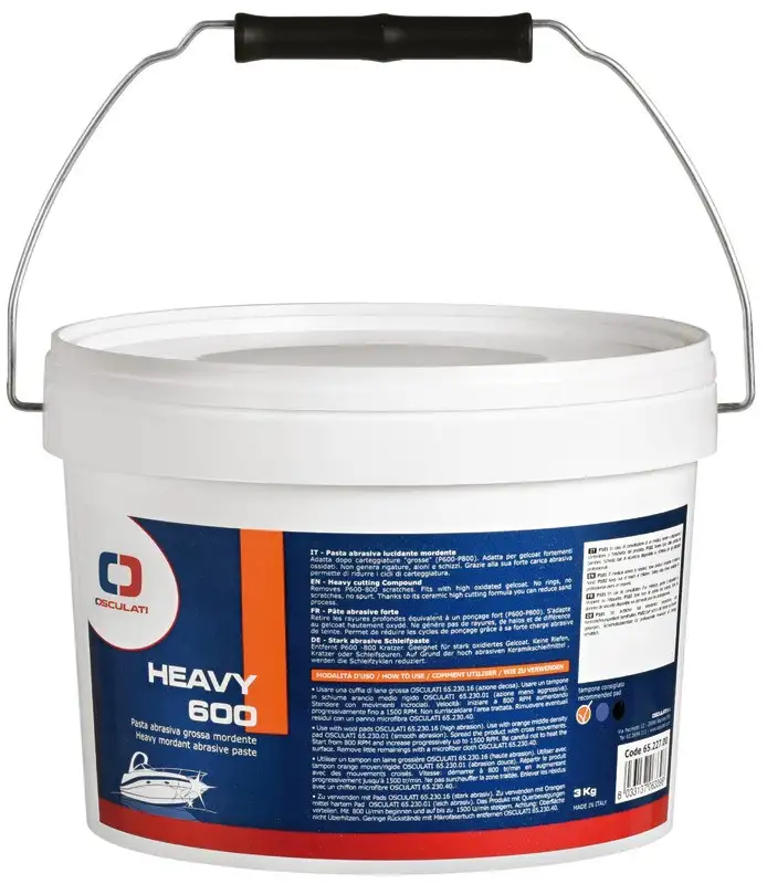 Heavy 600 - Pasta abrasiva grossa mordente