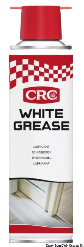 65.283.31 Grasso idrorepellente CRC White lithium 250ml Osculati