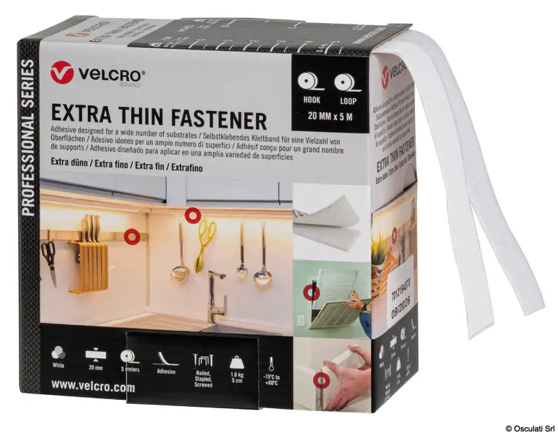 65.453.05 VELCRO® Brand EXTRA THIN Fastener Osculati
