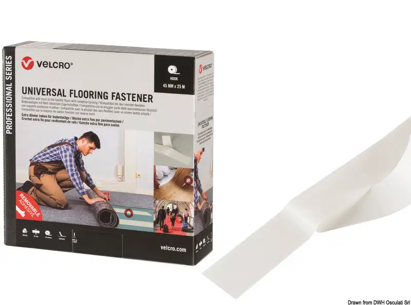 65.454.25 VELCRO® Brand UNIVERSAL FLOORING Fastener Osculati
