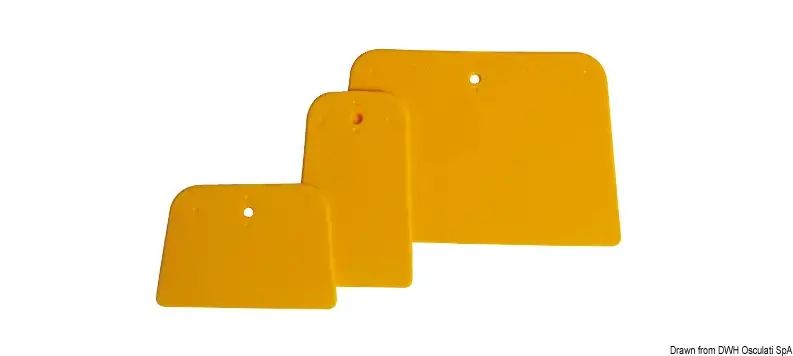 65.533.05 Set spatole Flex sintetico per laminazione Osculati