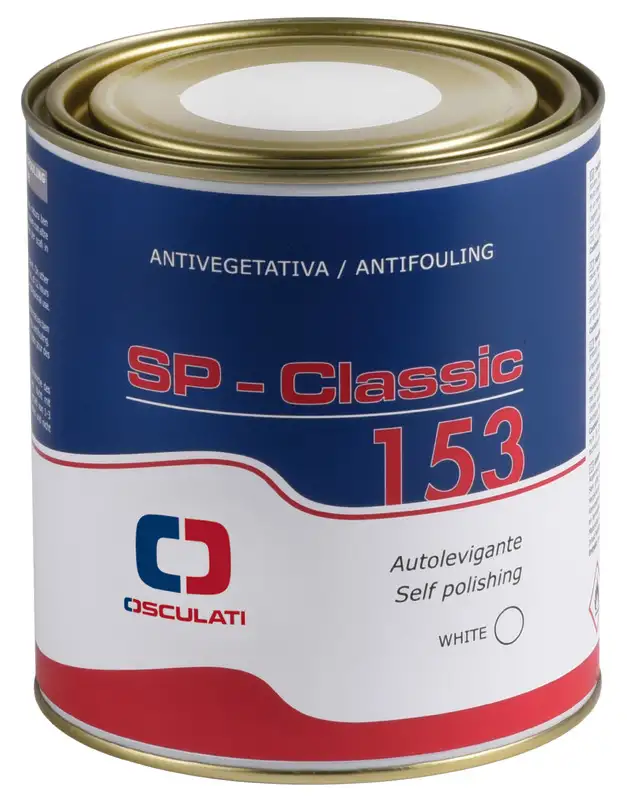 65.601.11 Antivegetativa autolevigante Classic 153 bianca 0,75 l Osculati