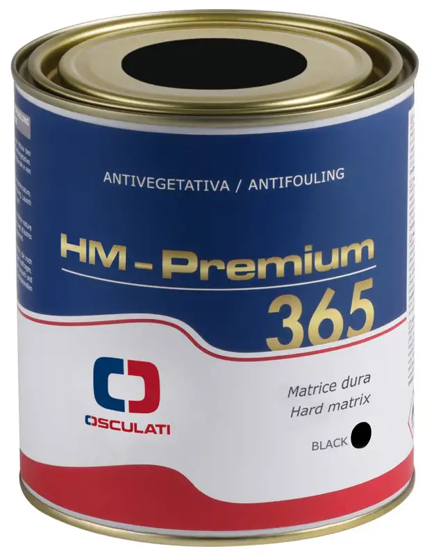 65.612.13 Antivegetativa a matrice dura Premium 365 nera 0,75 l Osculati