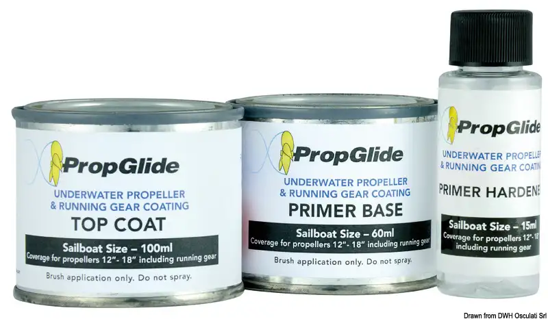 65.894.01 Kit vernice siliconica PROPGLIDE® 175 ml Osculati