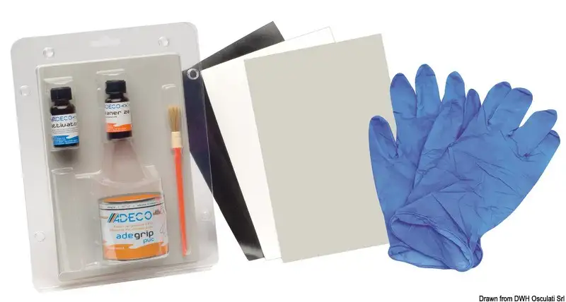 Kit riparazione gommoni specifico ADECO