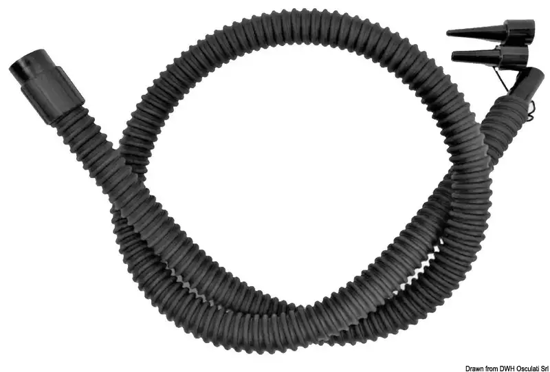 66.447.07 Tubo 4mt gonfiatore GE 22 RC + raccordi Osculati