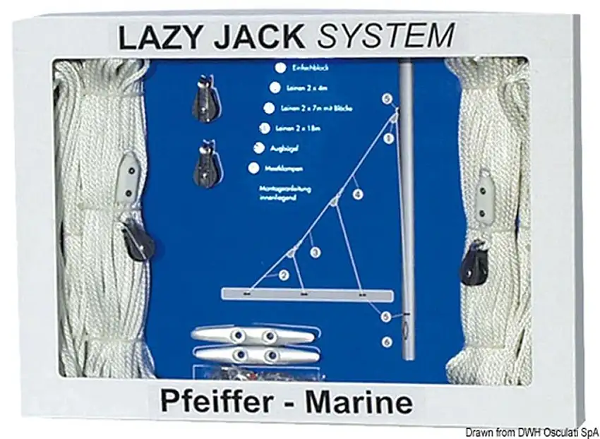 Kit Lazy Jack Pfeiffer fino a 30'