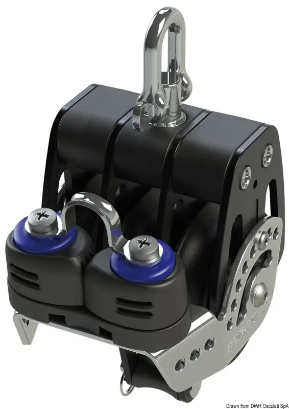 68.610.60 Bozzello HTX 60 triplo arricavo strozzatore Osculati