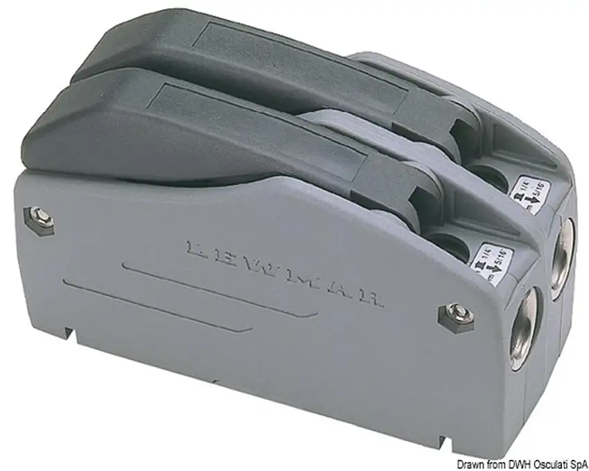 Stopper D1 doppio per cime 6-8 mm