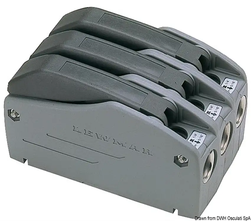 Stopper D1 triplo per cime 6-8 mm